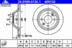 Disc frana ATE (cod 881473)