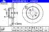 Disc frana ATE (cod 881560)