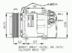 Compresor, climatizare NRF (cod 2245813)