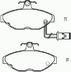 set placute frana,frana disc BREMBO (cod 1569550)