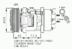 Compresor, climatizare NRF (cod 2245757)