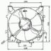 Ventilator, radiator NRF (cod 2247490)