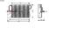 evaporator,aer conditionat AVA QUALITY COOLING (cod 2368075)