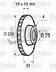 Disc frana VALEO (cod 987274)