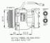 Compresor, climatizare NRF (cod 2245759)