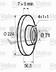 Disc frana VALEO (cod 986966)