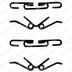 Set accesorii, placute frana DELPHI (cod 1670760)