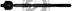 Articulatie axiala, cap de bara QUINTON HAZELL (cod 1381794)