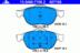 set placute frana,frana disc ATE (cod 881034)