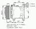 Compresor, climatizare NRF (cod 2245775)