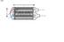 Intercooler, compresor AVA QUALITY COOLING (cod 2365799)