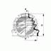 Ansamblu burduf, articulatie planetara QUINTON HAZELL (cod 1378524)