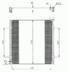 Condensator, climatizare NRF (cod 2246563)