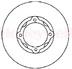 Disc frana BENDIX (cod 1268112)