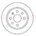 Disc frana BENDIX (cod 1268179)