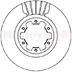 Disc frana BENDIX (cod 1268541)