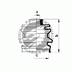 Ansamblu burduf, articulatie planetara QUINTON HAZELL (cod 1379080)