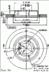 Disc frana AP (cod 2498142)