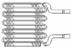 evaporator,aer conditionat NISSENS (cod 1888821)