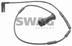 senzor de avertizare,uzura placute de frana SWAG (cod 2027583)