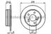 Disc frana BOSCH (cod 1081619)