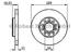 Disc frana BOSCH (cod 1082309)