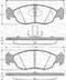 set placute frana,frana disc MAGNETI MARELLI (cod 1754044)