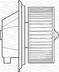 Electromotor, ventilatie interioara MAGNETI MARELLI (cod 1734274)