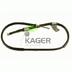 Cablu, frana de parcare KAGER (cod 2469051)