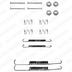 Set accesorii, sabot de frana DELPHI (cod 1670947)