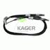Cablu, frana de parcare KAGER (cod 2469144)