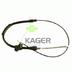 Cablu, frana de parcare KAGER (cod 2468985)