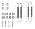 Set accesorii, sabot de frana TEXTAR (cod 1230504)