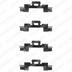 Set accesorii, placute frana DELPHI (cod 1670529)