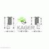 uscator,aer conditionat KAGER (cod 2485434)
