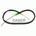 Cablu, frana de parcare KAGER (cod 2469174)