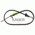 Cablu, frana de parcare KAGER (cod 2469206)