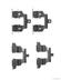 Set accesorii, placute frana HERTH+BUSS JAKOPARTS (cod 1289944)
