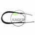 Cablu, frana de parcare KAGER (cod 2468931)