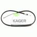 Cablu, frana de parcare KAGER (cod 2469067)