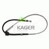 Cablu, frana de parcare KAGER (cod 2469128)