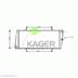 Radiator, racire motor KAGER (cod 2472110)