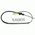 Cablu, frana de parcare KAGER (cod 2468925)