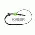 Cablu, frana de parcare KAGER (cod 2468986)