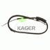 Cablu, frana de parcare KAGER (cod 2469000)