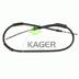 Cablu, frana de parcare KAGER (cod 2469114)
