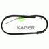 Cablu, frana de parcare KAGER (cod 2469134)