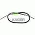 Cablu, frana de parcare KAGER (cod 2469159)