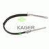 Cablu, frana de parcare KAGER (cod 2469219)