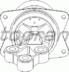 Suport motor TOPRAN (cod 2570989)